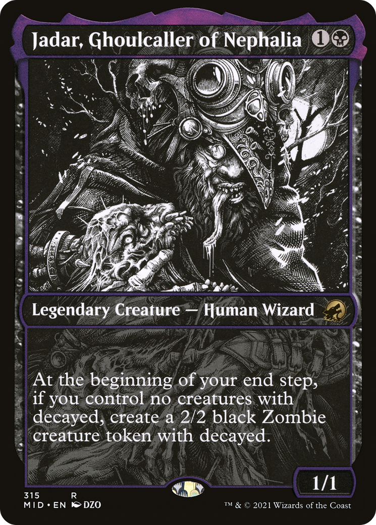 Jadar, Ghoulcaller of Nephalia (Showcase Eternal Night) [Innistrad: Midnight Hunt] | Grognard Games