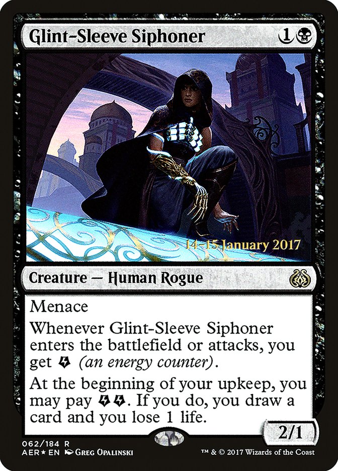 Glint-Sleeve Siphoner  [Aether Revolt Prerelease Promos] | Grognard Games