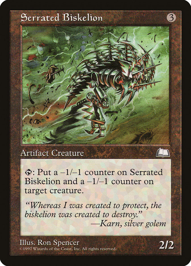 Serrated Biskelion [Weatherlight] | Grognard Games