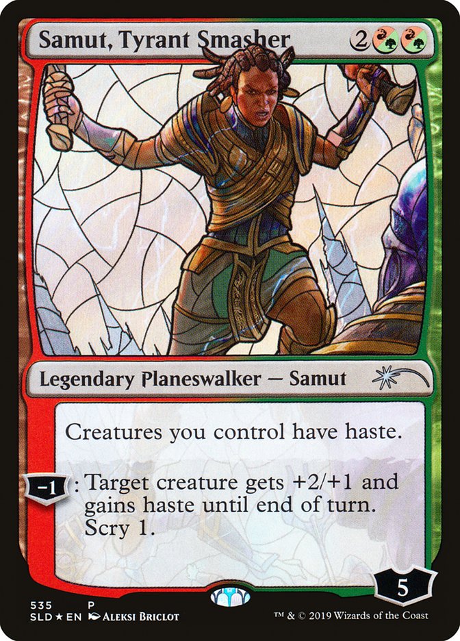 Samut, Tyrant Smasher (Stained Glass) [Secret Lair Drop Promos] | Grognard Games