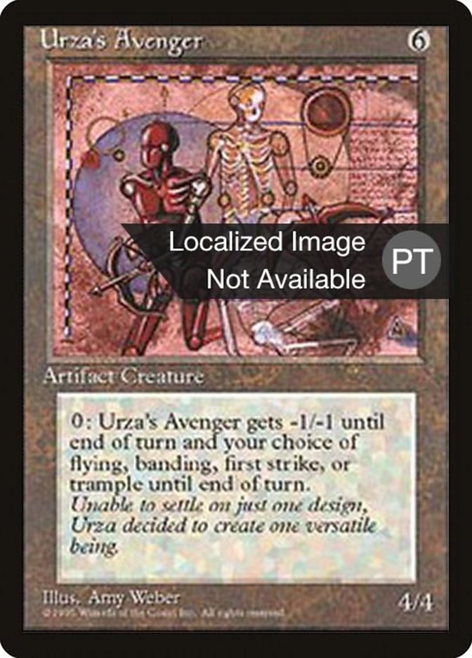 Urza's Avenger [Fourth Edition (Foreign Black Border)] | Grognard Games