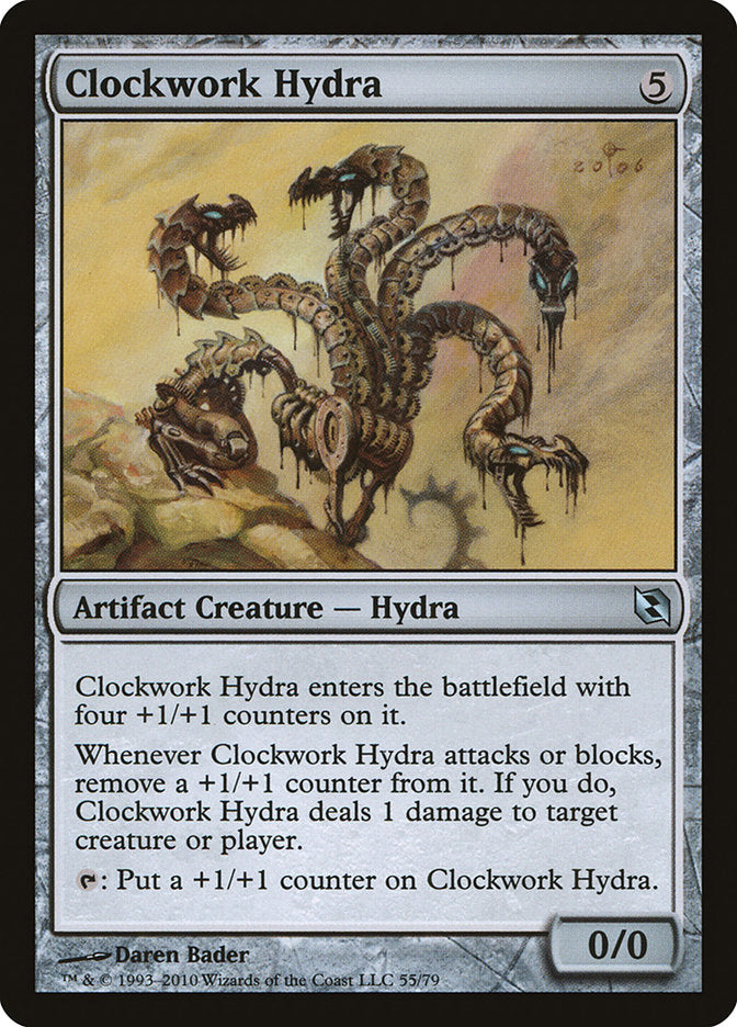 Clockwork Hydra [Duel Decks: Elspeth vs. Tezzeret] | Grognard Games