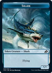 Angel Warrior // Shark Double-sided Token [Challenger 2021 Tokens] | Grognard Games