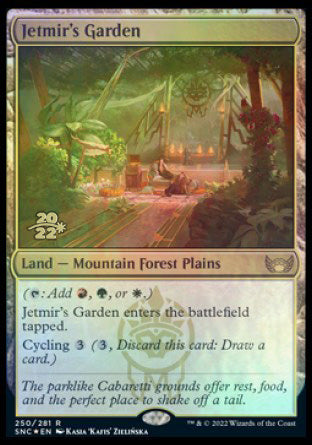 Jetmir's Garden [Streets of New Capenna Prerelease Promos] | Grognard Games