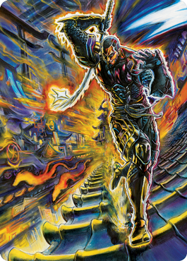 Kaito Shizuki 2 Art Card [Kamigawa: Neon Dynasty Art Series] | Grognard Games