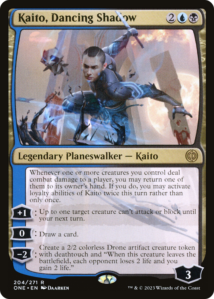 Kaito, Dancing Shadow [Phyrexia: All Will Be One] | Grognard Games
