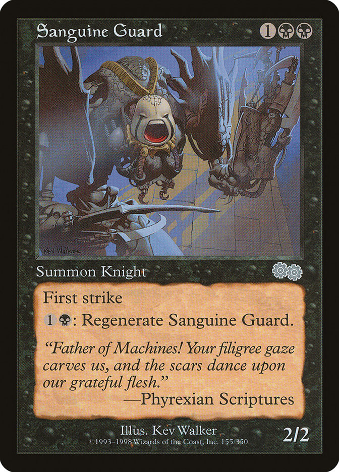 Sanguine Guard [Urza's Saga] | Grognard Games