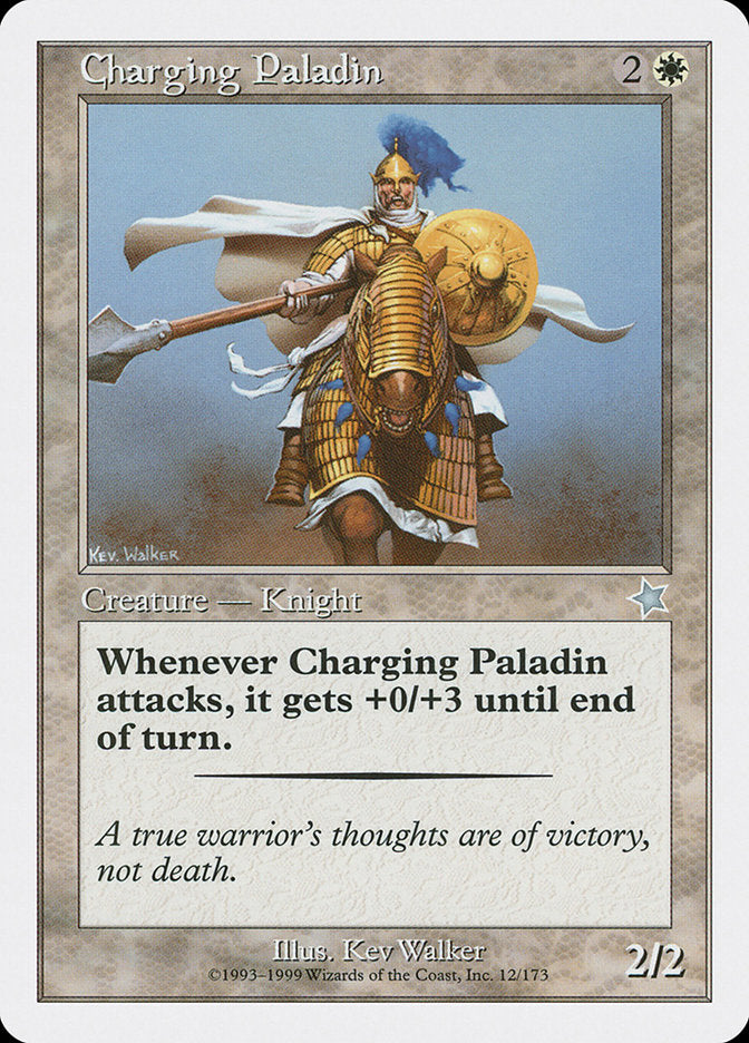 Charging Paladin [Starter 1999] | Grognard Games