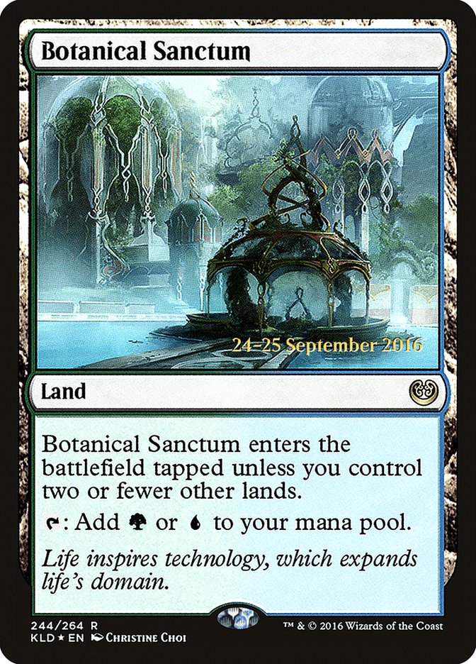 Botanical Sanctum  [Kaladesh Prerelease Promos] | Grognard Games