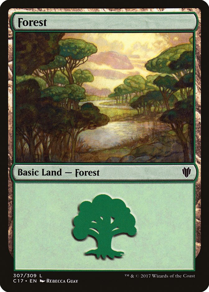 Forest (307) [Commander 2017] | Grognard Games