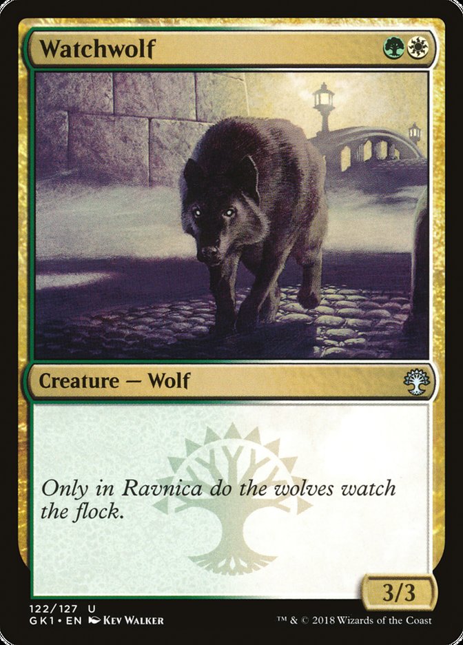 Watchwolf [Guilds of Ravnica Guild Kit] | Grognard Games