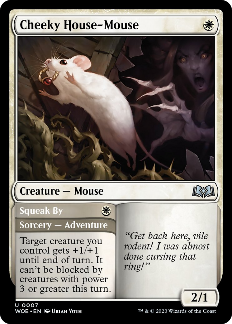 Cheeky House-Mouse [Wilds of Eldraine] | Grognard Games