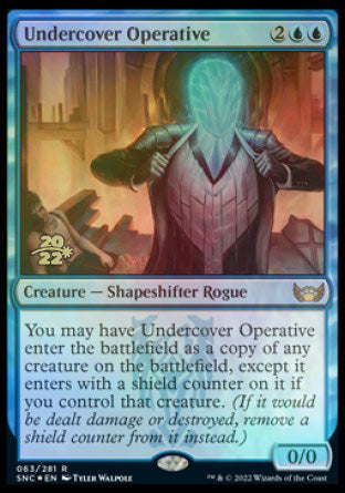 Undercover Operative [Streets of New Capenna Prerelease Promos] | Grognard Games