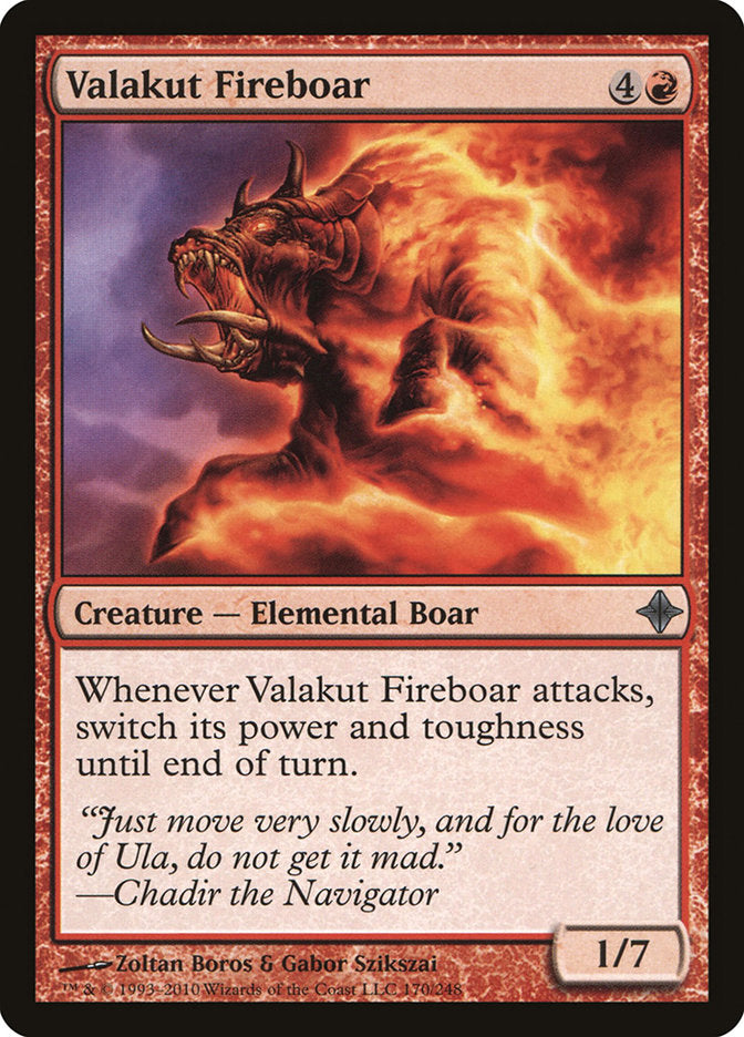 Valakut Fireboar [Rise of the Eldrazi] | Grognard Games