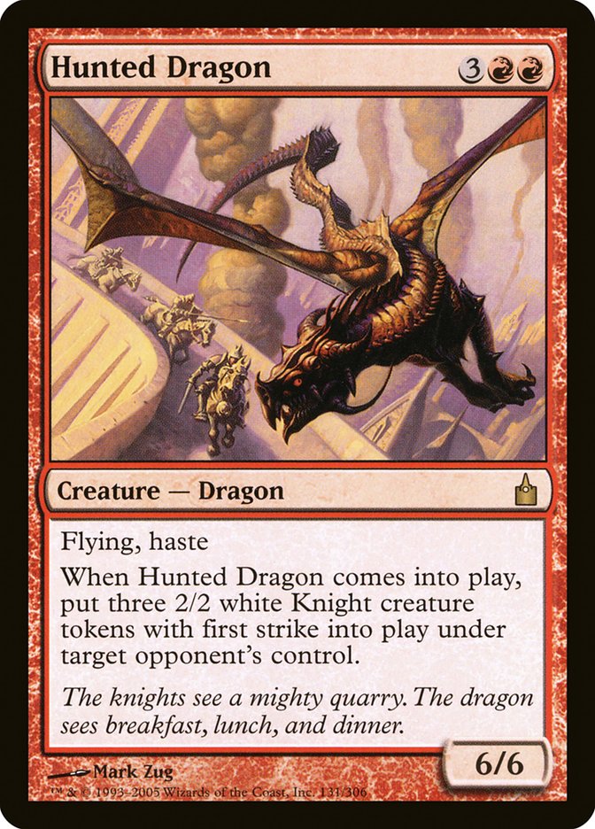 Hunted Dragon [Ravnica: City of Guilds] | Grognard Games