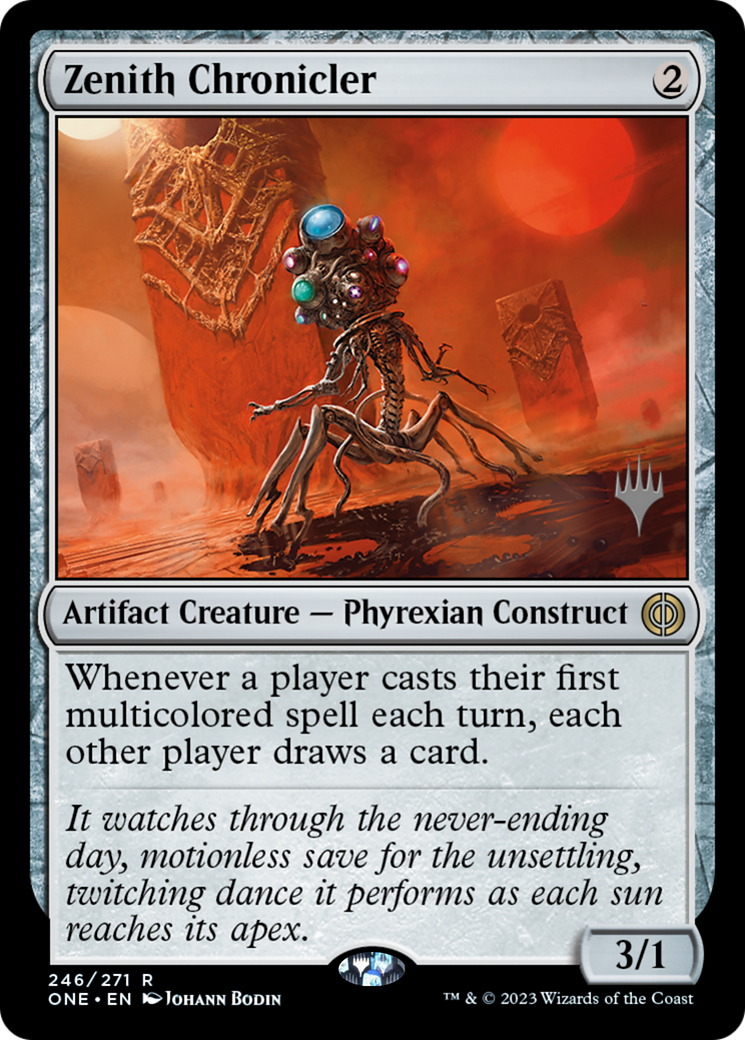 Zenith Chronicler (Promo Pack) [Phyrexia: All Will Be One Promos] | Grognard Games