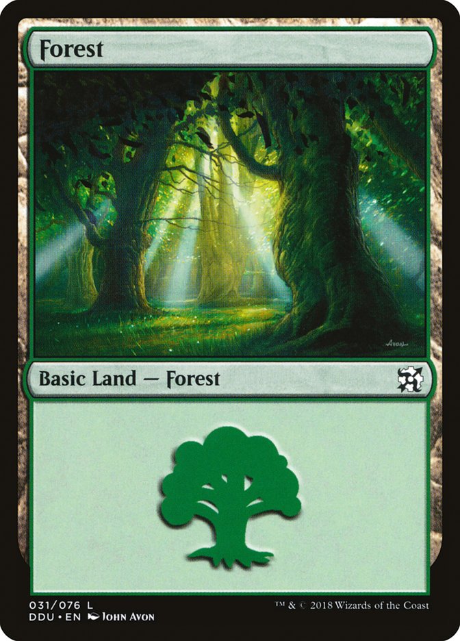 Forest (31) [Duel Decks: Elves vs. Inventors] | Grognard Games