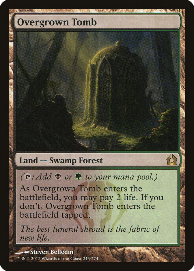 Overgrown Tomb [Return to Ravnica] | Grognard Games