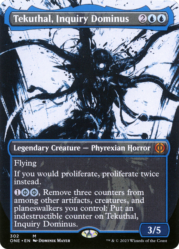 Tekuthal, Inquiry Dominus (Borderless Ichor) [Phyrexia: All Will Be One] | Grognard Games