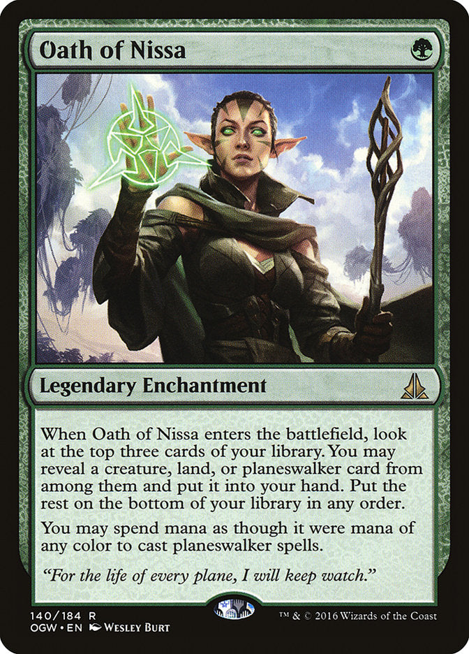 Oath of Nissa [Oath of the Gatewatch] | Grognard Games