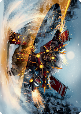 Asari Captain Art Card [Kamigawa: Neon Dynasty Art Series] | Grognard Games