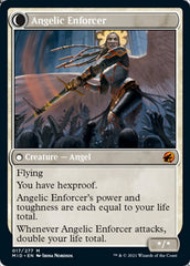 Enduring Angel // Angelic Enforcer [Innistrad: Midnight Hunt] | Grognard Games