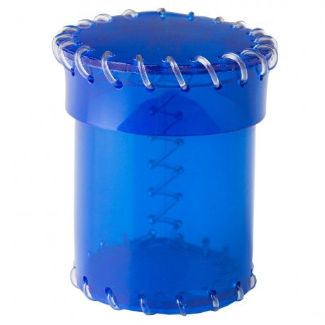 Q Workshop Age of Plastic Blue Dice Cup | Grognard Games