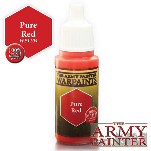Army Painter Warpaints WP1104 Pure Red | Grognard Games