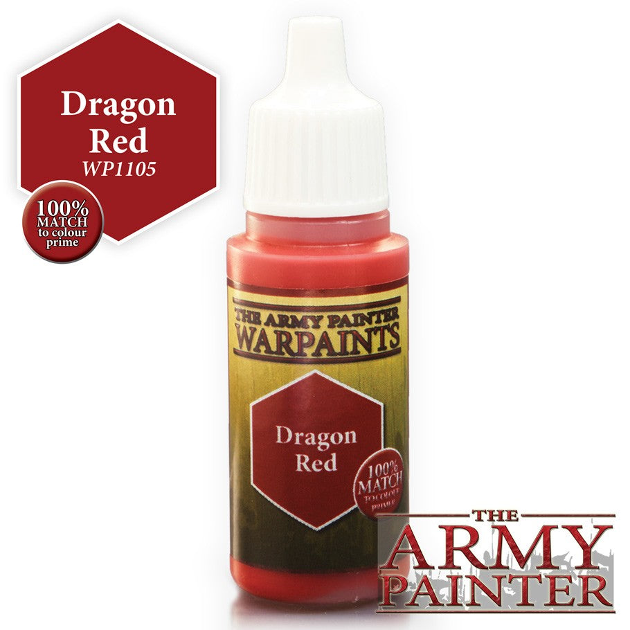 Army Painter Warpaints WP1105 Dragon Red | Grognard Games