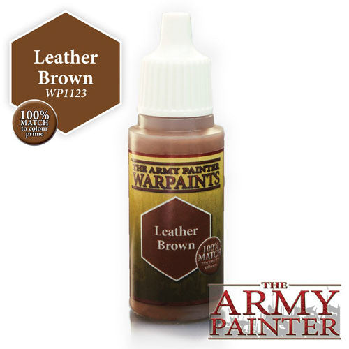 Army Painter Warpaints WP1123 Leather Brown | Grognard Games