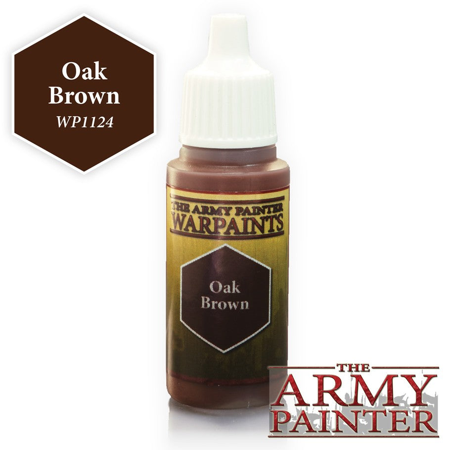 Army Painter Warpaints WP1124 Oak Brown | Grognard Games