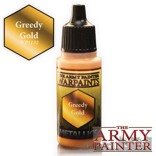 Army Painter Warpaints WP1132 Greedy Gold | Grognard Games