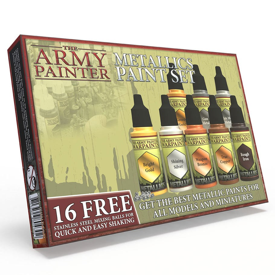 Army Painter - Metallics Paint Set | Grognard Games