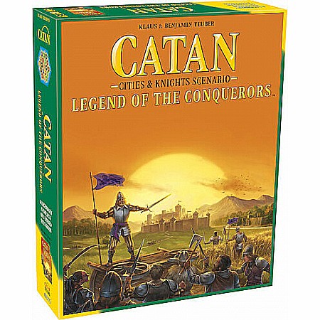 Catan Cities and Knights Scenario Legend of the Conquerors | Grognard Games