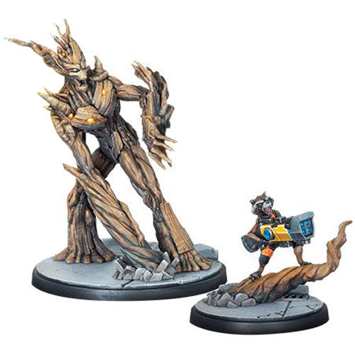 CP 17 Marvel Crisis Protocol: Rocket Racoon & Groot | Grognard Games