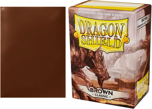 Dragon Shields Classic Brown | Grognard Games