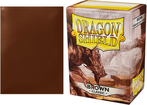 Dragon Shield Classic Sleeves - Brown | Grognard Games