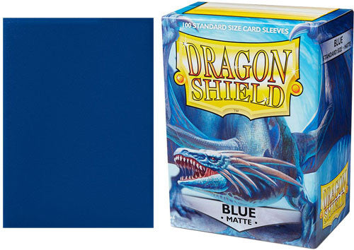 Dragon Shield Matte Blue | Grognard Games