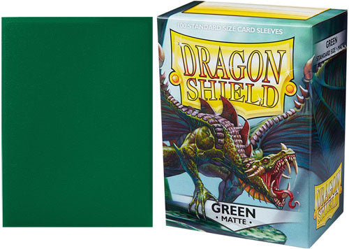 Dragon Shield Matte Green | Grognard Games