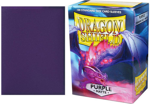 Dragon Shield Matte Purple | Grognard Games