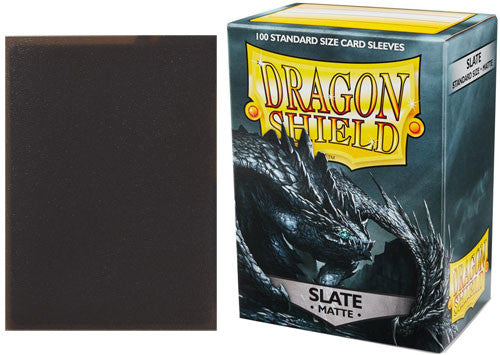 Dragon Shield Matte Sleeves - Slate | Grognard Games