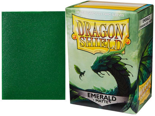 Dragon Shield Matte Emerald | Grognard Games