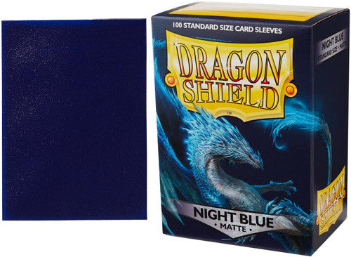 Dragon Shield Matte Night Blue | Grognard Games