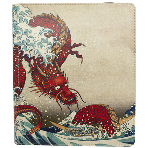 Dragon Shield Card Codex: 360 Zipster Binder - The Great Wave Off Kanagawa | Grognard Games