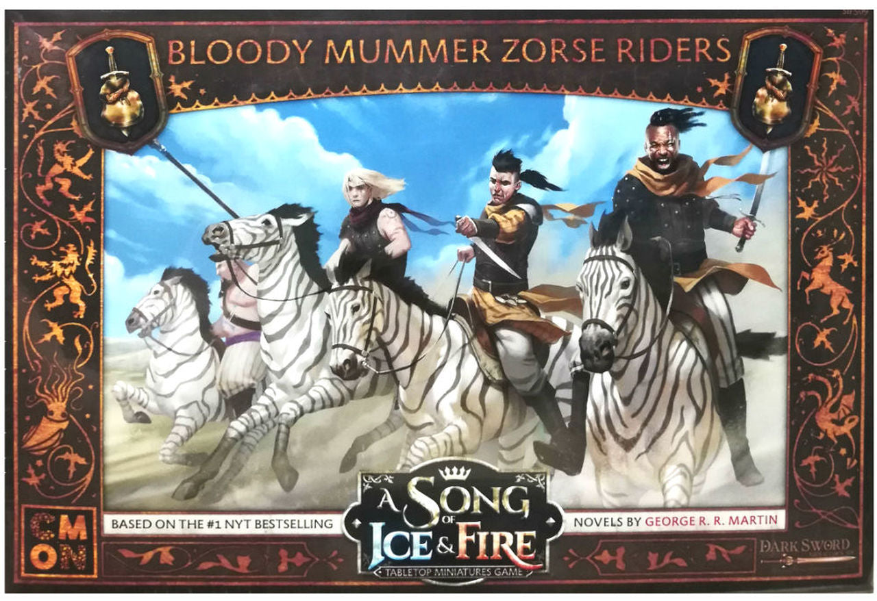 SIF509 A Song of Ice & Fire: Bloody Mummer Zorse Riders | Grognard Games