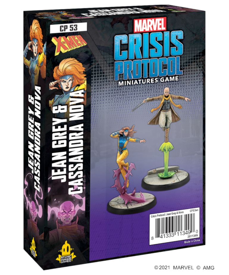 CP 53 Marvel Crisis Protocol: Jean Grey & Cassandra Nova | Grognard Games