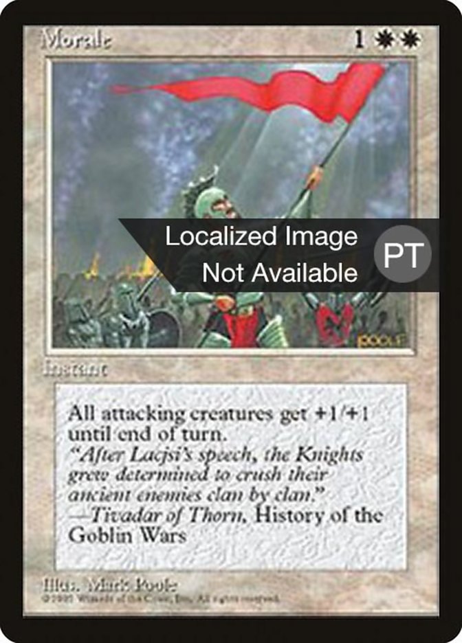 Morale [Fourth Edition (Foreign Black Border)] | Grognard Games