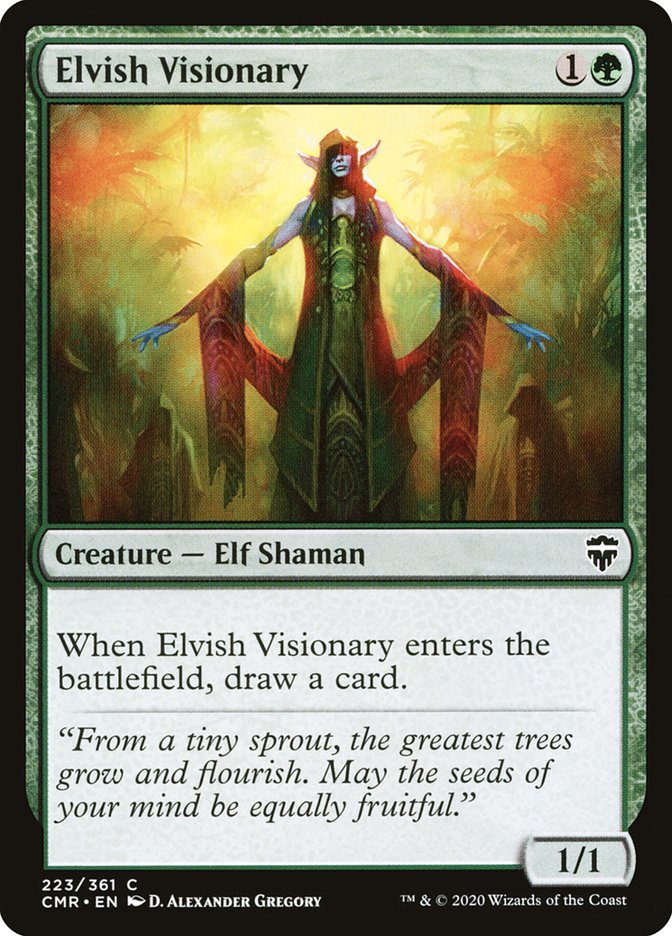 Elvish Visionary [Commander Legends] | Grognard Games