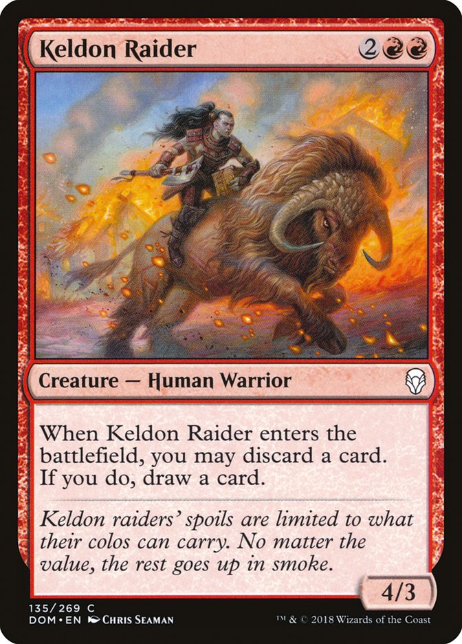 Keldon Raider [Dominaria] | Grognard Games