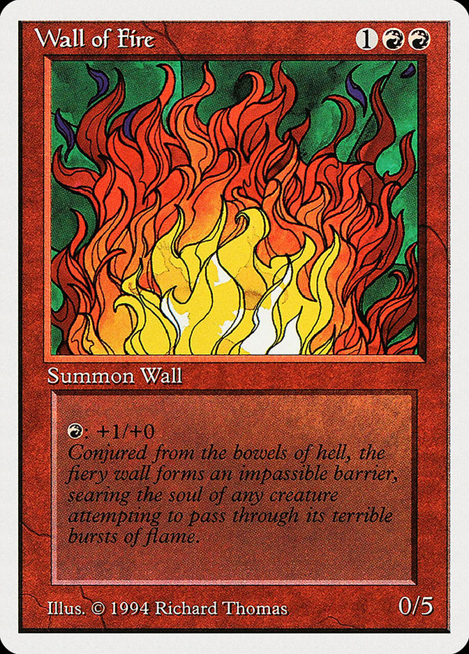 Wall of Fire [Summer Magic / Edgar] | Grognard Games